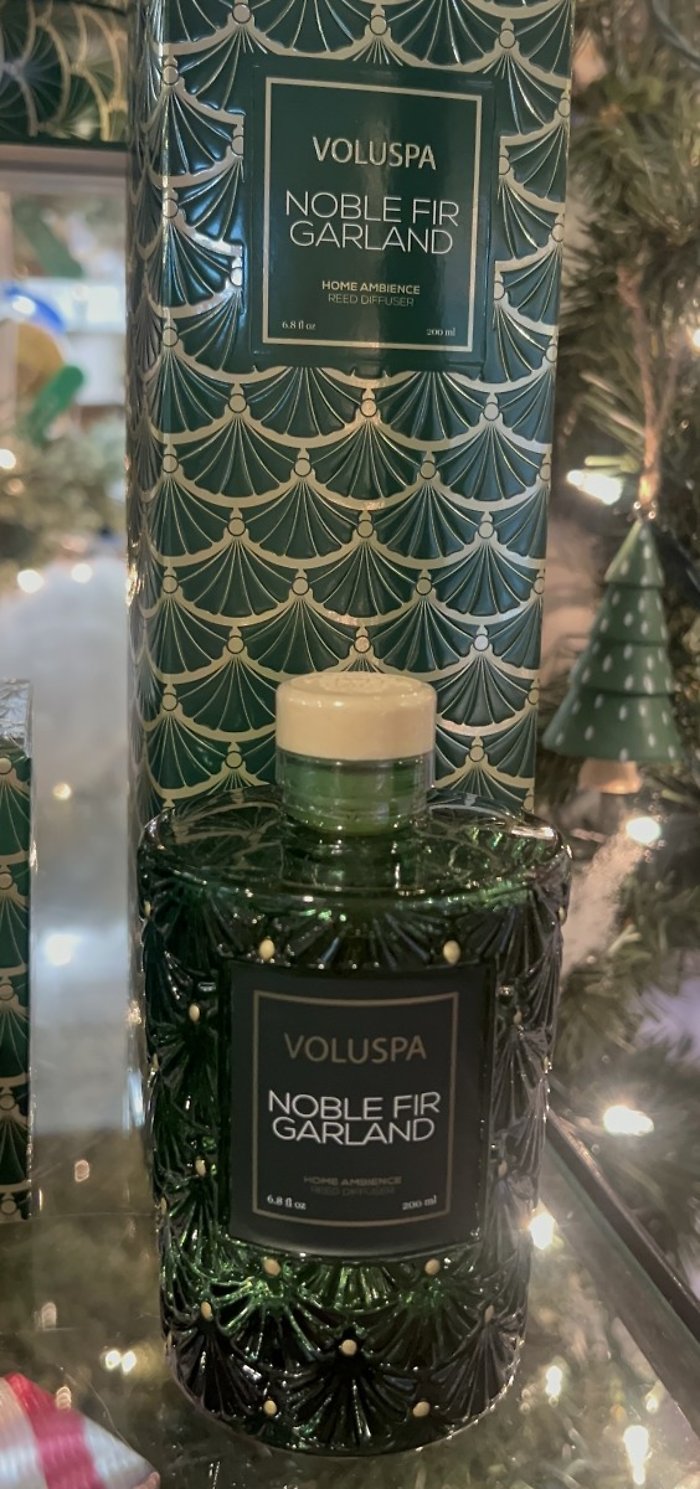 Voluspa Noble Fir Garland Reed Diffuser