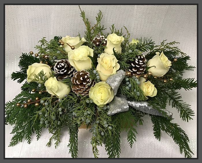 JQ Elegant Shimmer Centerpiece