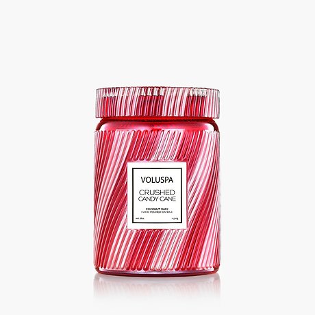 JQ Holiday Sweets &Treats Voluspa Crushed Candy Cane Lg Jar