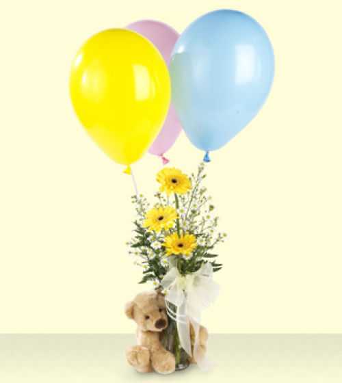 FTD Welcome Bear Bouquet