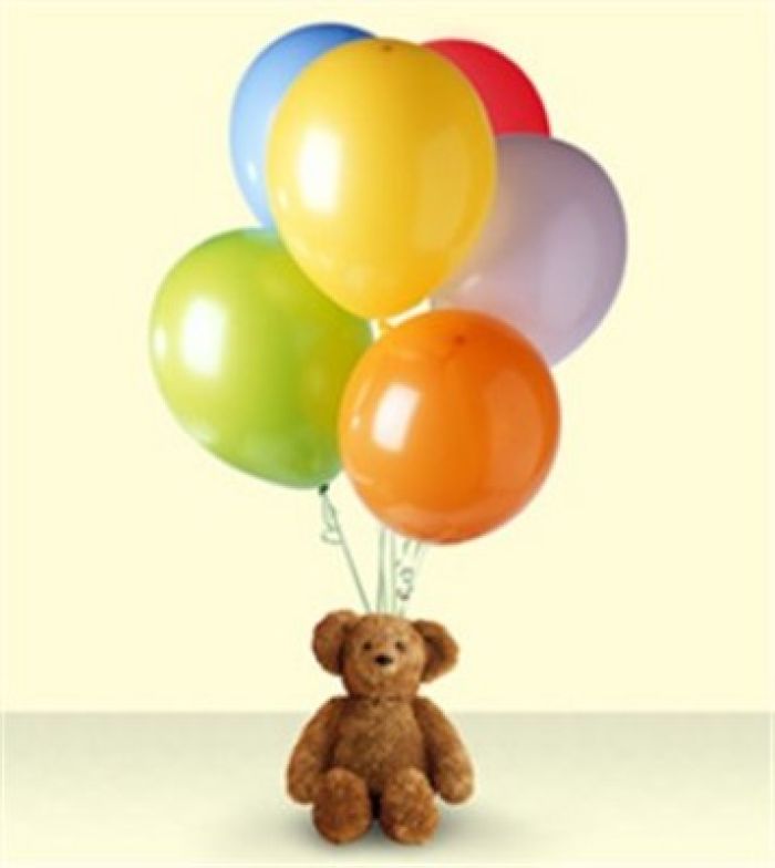 JQ Bear &amp; Balloons