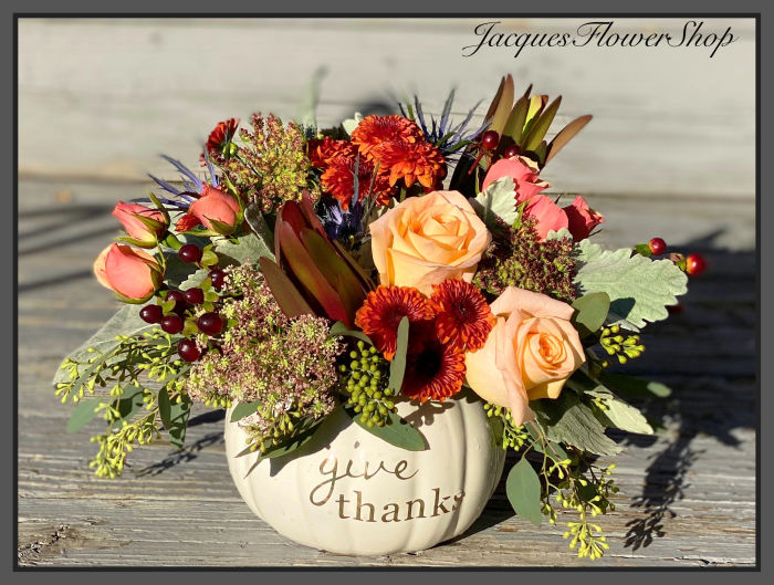 JQ Give Thanks Centerpiece