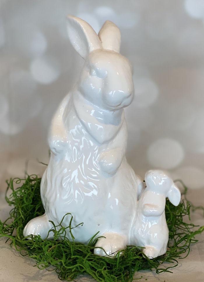 CERAMIC MOMMA BUNNY