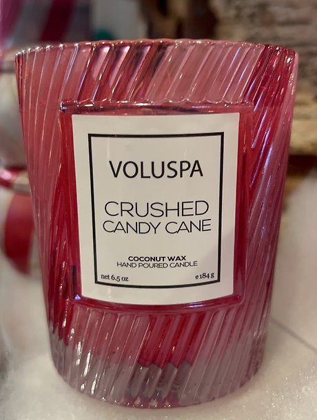Voluspa 9oz Crushed Candy Cane Candle