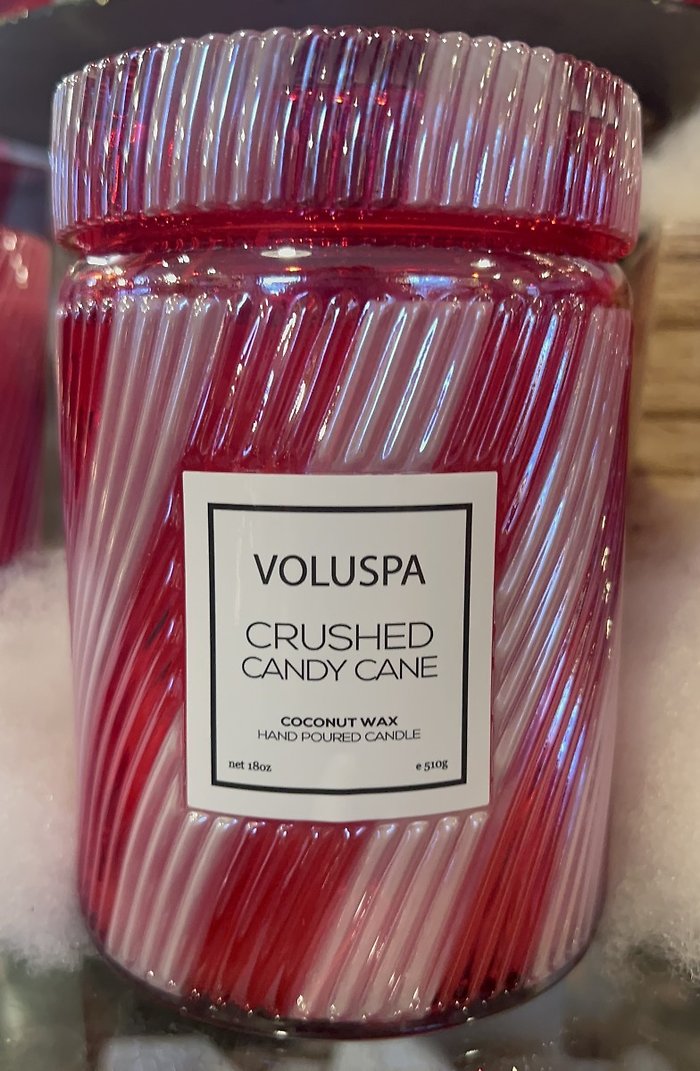 Voluspa 18oz Crushed Candy Cane Candle
