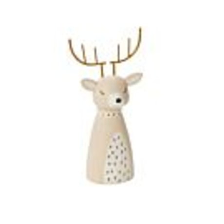 JQ Festive Friends Ceramic Deer Figurine