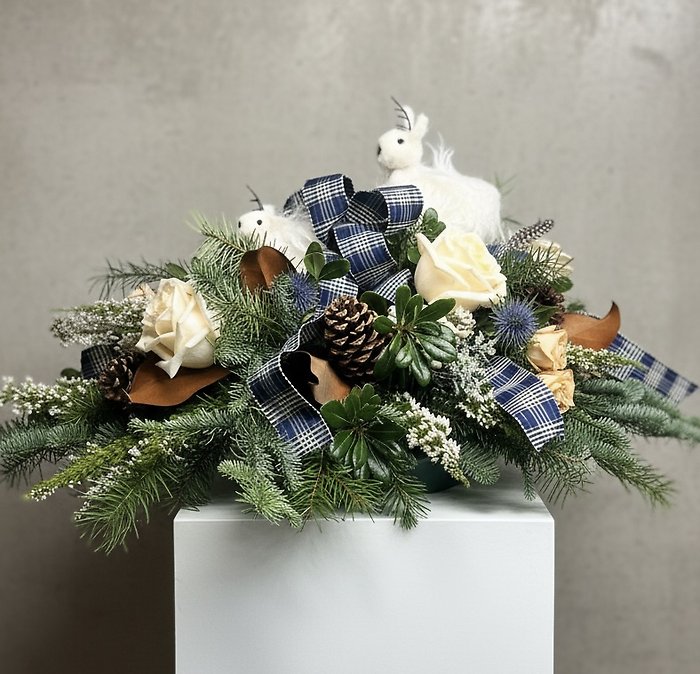 Highland Sheep Centerpiece