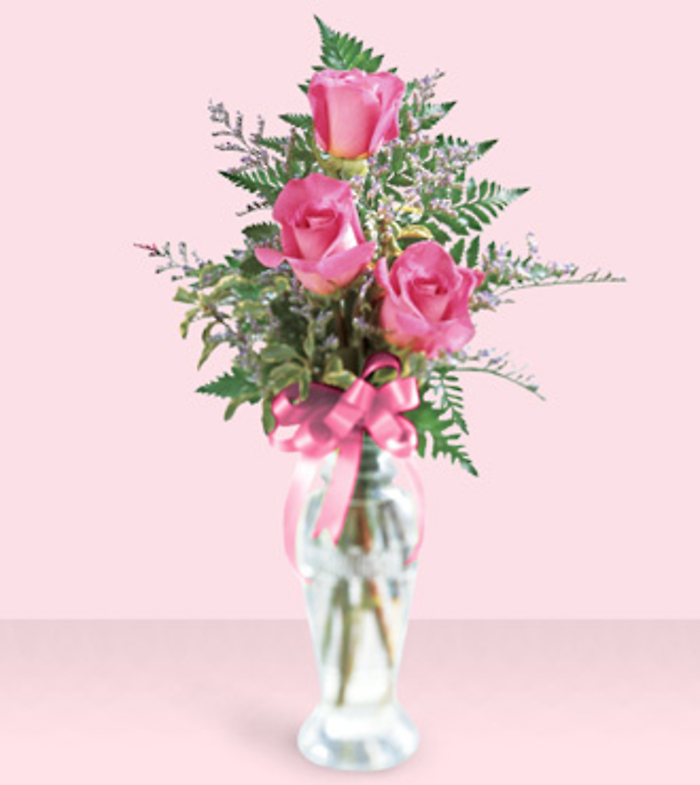 Triple Delight Rose Bouquet